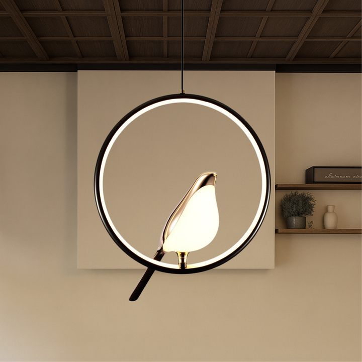 Modern Artistic Bird Pendant Lamp-Orizon Depot