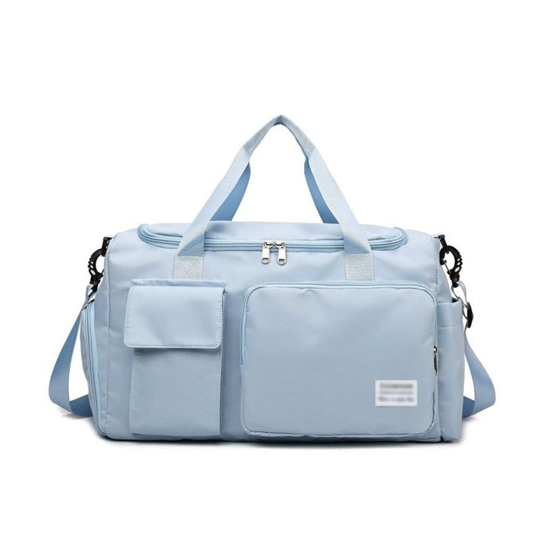 Multi-Pocket Travel Bag, Sports Duffle with Shoe Compartment-Orizon Depot