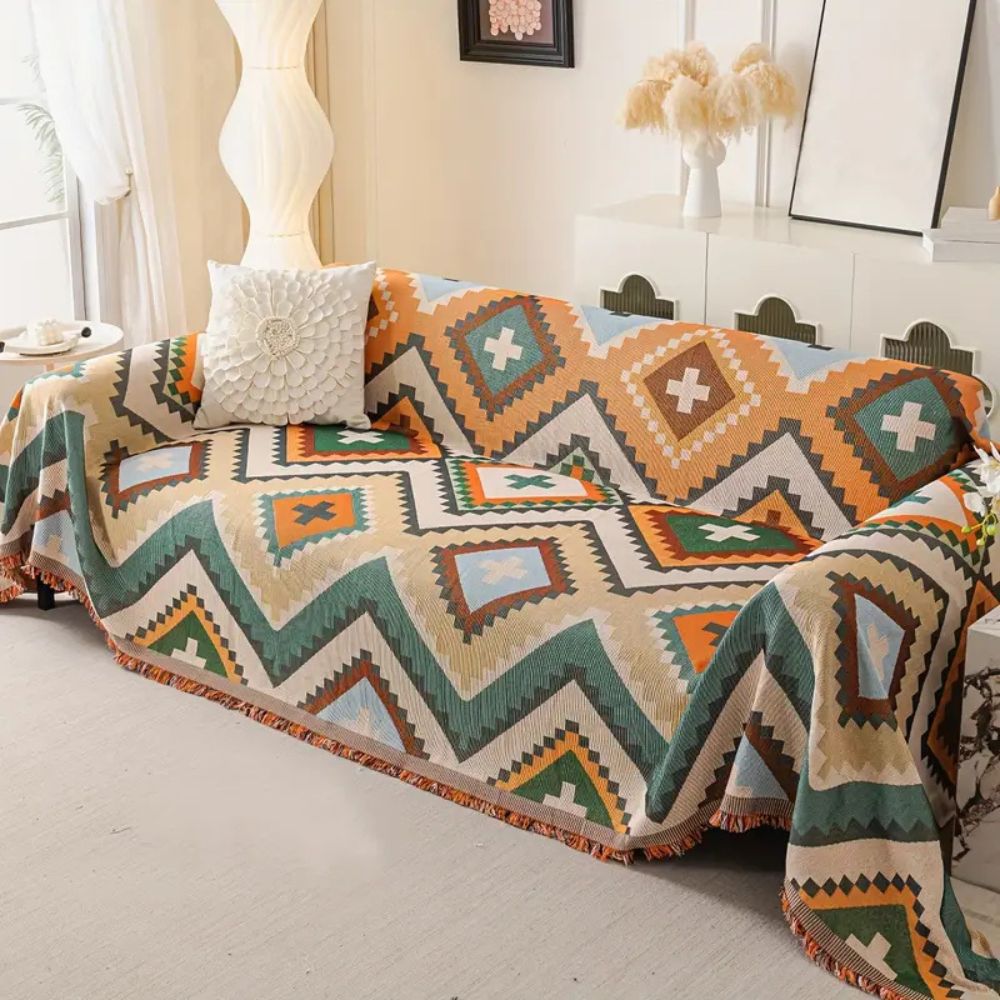 Aztec Horizon Sofa Cover - Stylish Protection for Your Furniture-Orizon Depot