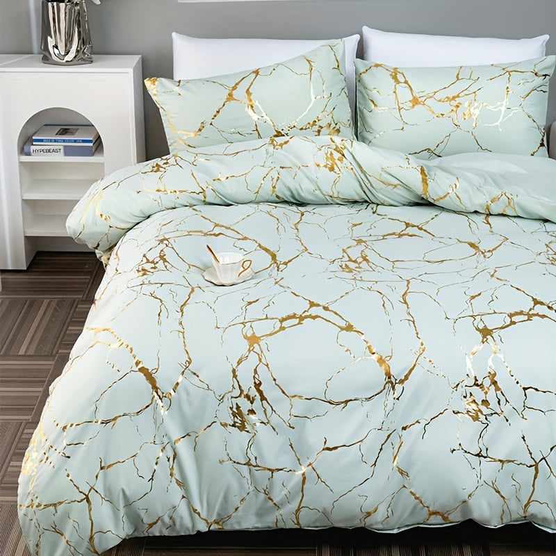 Luxury Silk Soft Duvet Cover Set – Elegant and Comfortable Bedding-Orizon Depot