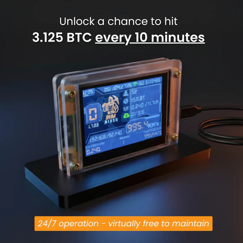 Instant Mining Device - ESP32 Cryptocurrency Miner