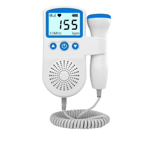 Fetal Heart Rate Monitor for Home Pregnancy - Baby Sound Detector