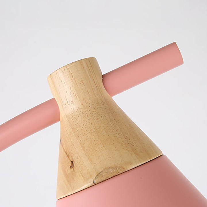 Nordic Creative Macaron Floor Lamp 1-Light Cone Shade Standing Light-Orizon Depot