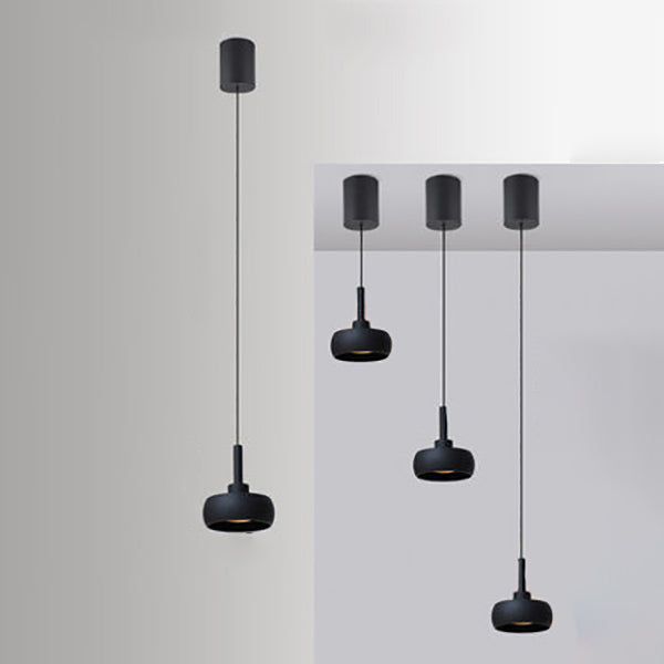 Nordic Minimalist Dome Aluminum LED Retractable Shape Pendant Lamp-Orizon Depot