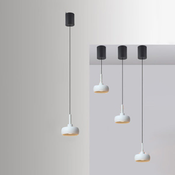 Nordic Minimalist Dome Aluminum LED Retractable Shape Pendant Lamp-Orizon Depot