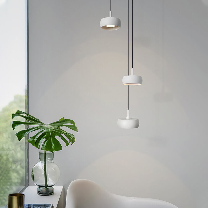 Nordic Minimalist Dome Aluminum LED Retractable Shape Pendant Lamp-Orizon Depot