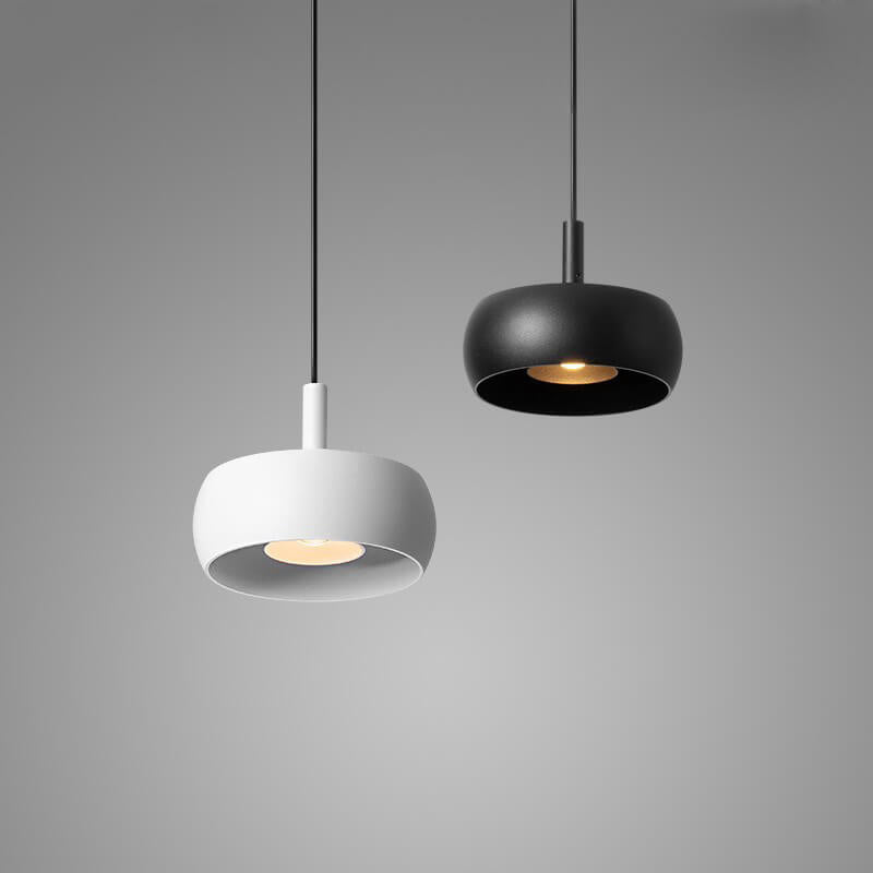 Nordic Minimalist Dome Aluminum LED Retractable Shape Pendant Lamp-Orizon Depot