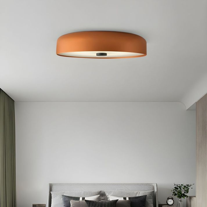 Retro Minimalist LED Ceiling Light | Stylish Flush Mount Fixture