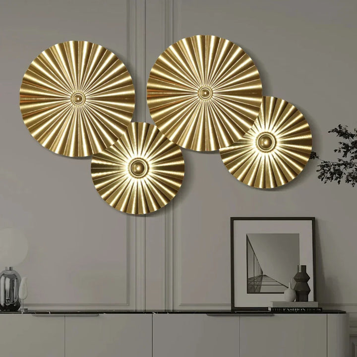 Nordic Gold Wall Hanging Decor for Home Interior Design-Orizon Depot