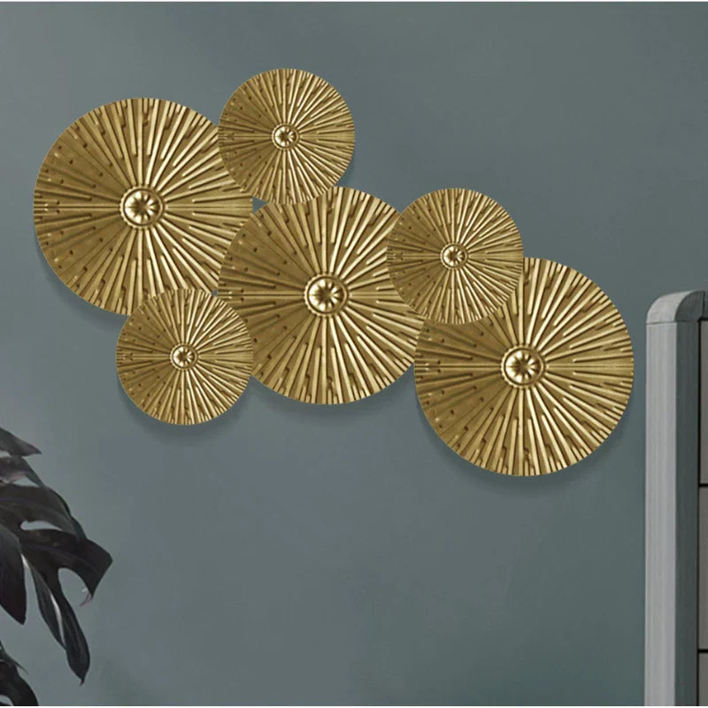 Nordic Gold Wall Hanging Decor for Home Interior Design-Orizon Depot