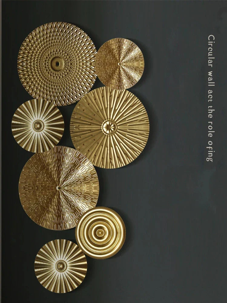 Nordic Gold Wall Hanging Decor for Home Interior Design-Orizon Depot