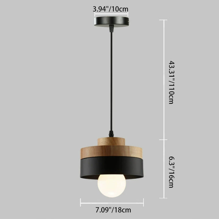 Nordic Round Pendant Lamp for Minimalist Interiors-Orizon Depot