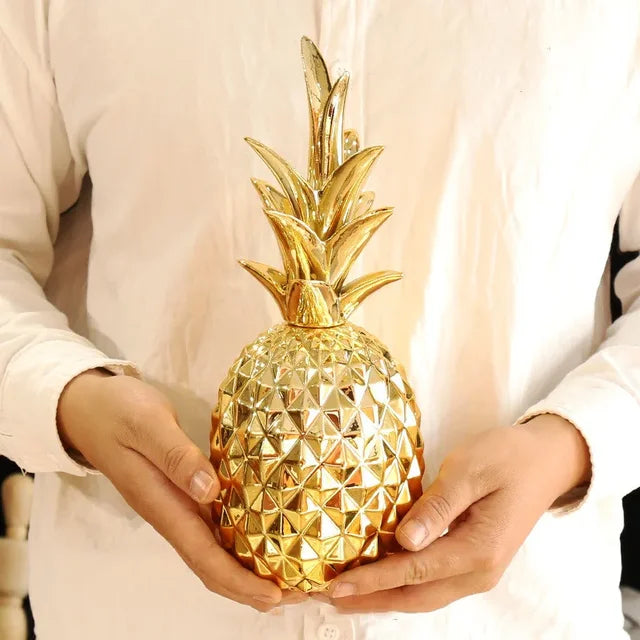 Gold Pineapple Home Decor for Stylish Interiors-Orizon Depot