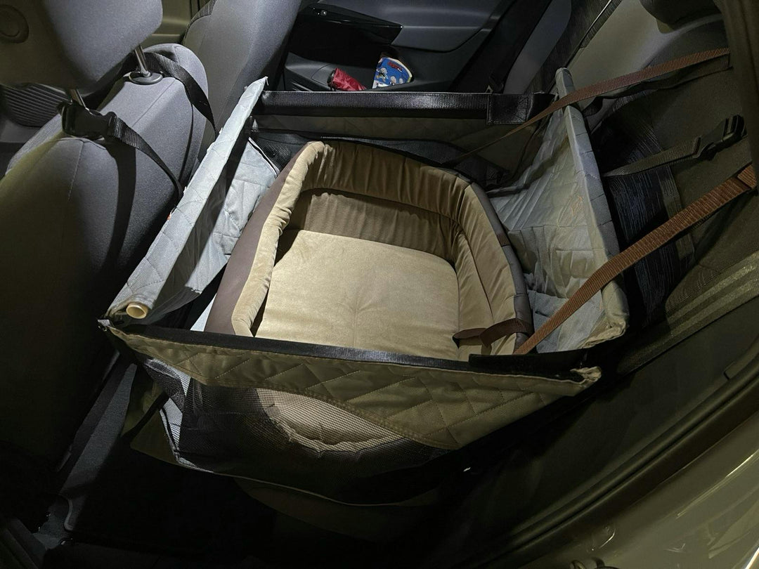 Hard Floor Dog Seat Cover for Single Car Seat Protection