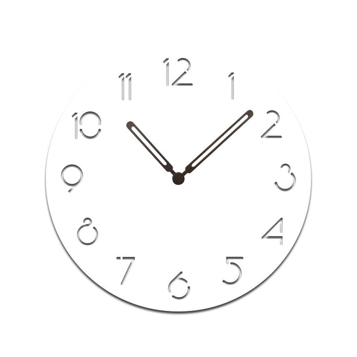 Atmospheric LED Light Silent Wall Decor Clock-Orizon Depot