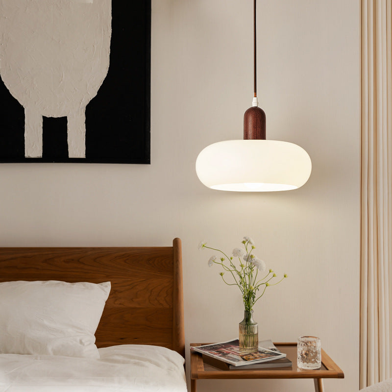 Nordic Cream Pendant Light with Modern Minimalist Elegance-Orizon Depot