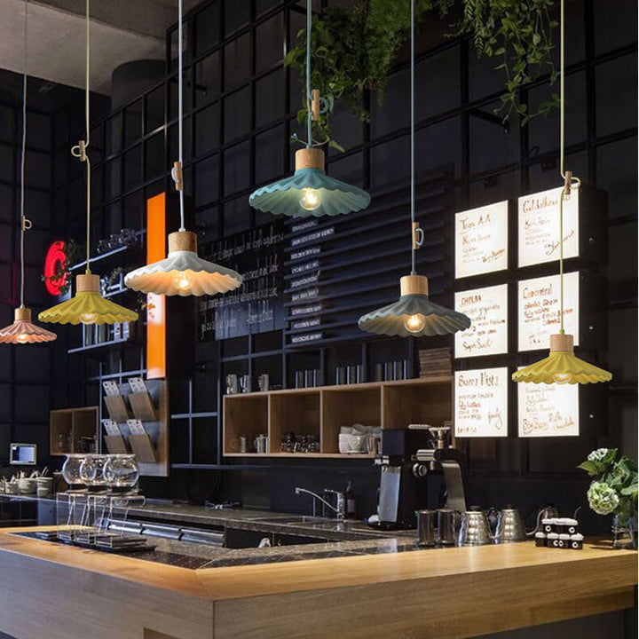 Modern Macaron Cement Pendant Lamp for Living Room-Orizon Depot