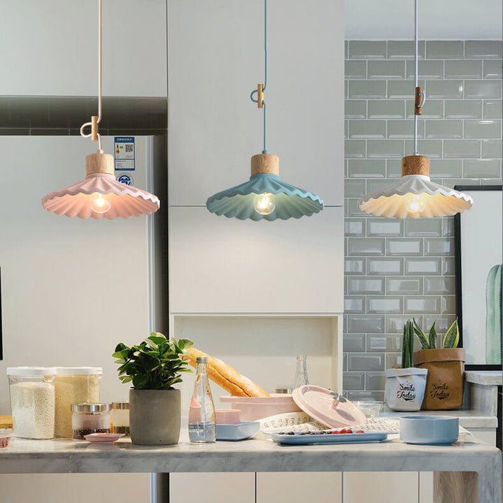 Modern Macaron Cement Pendant Lamp for Living Room-Orizon Depot