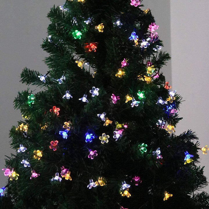 LED Solar Sakura String Lights Waterproof Outdoor Fairy Flower Lamp-Orizon Depot