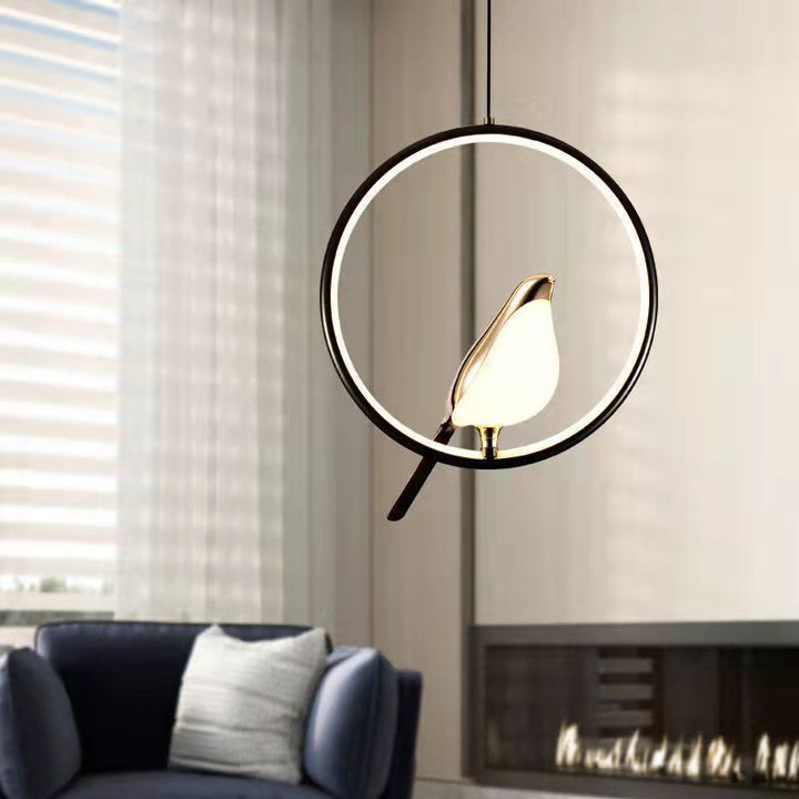 Modern Artistic Bird Pendant Lamp-Orizon Depot