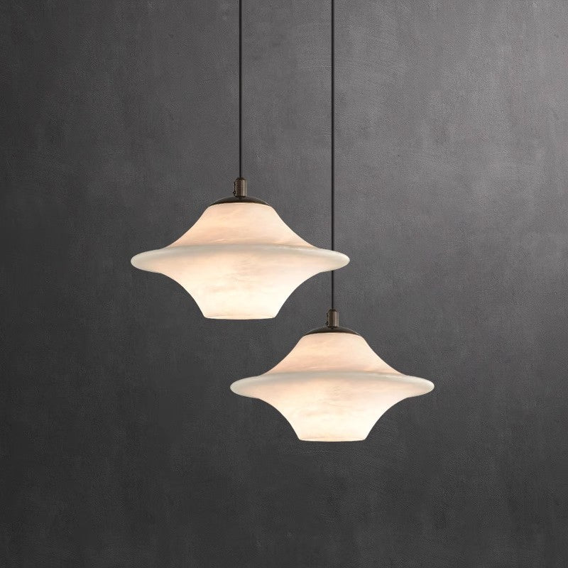 Natural Marble Hanging Pendant Lamp-Orizon Depot