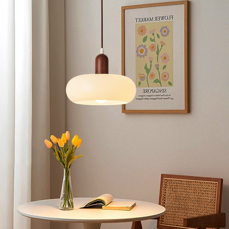 Nordic Cream Pendant Light with Modern Minimalist Elegance-Orizon Depot