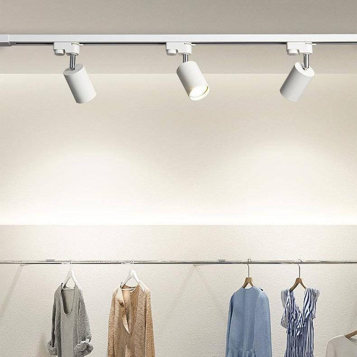 Modern Industrial Tubular Multi-Head LED Track Ceiling Light Fixture-Orizon Depot