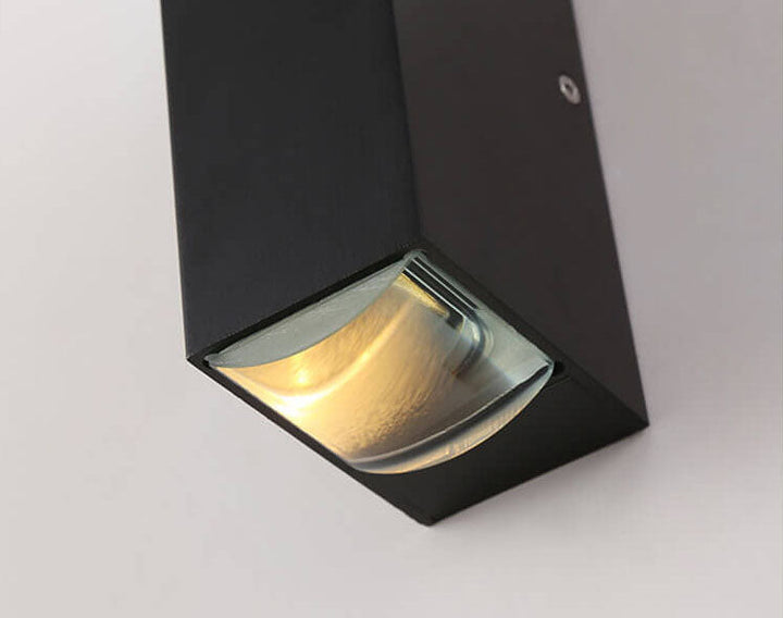 Modern Aluminum Outdoor Patio Double Head LED Wall Sconce Lamp-Orizon Depot