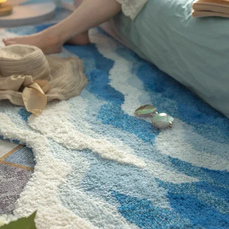 Ocean Wave Area Rug - Stylish Home Decor for Any Room-Orizon Depot