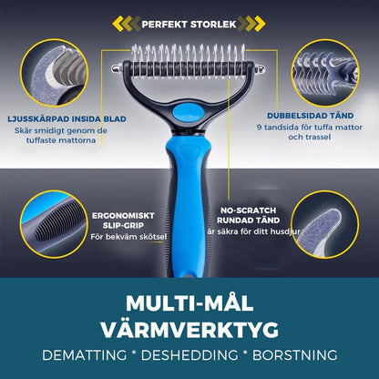 Pet Care Grooming Brush for Dogs and Cats-Orizon Depot
