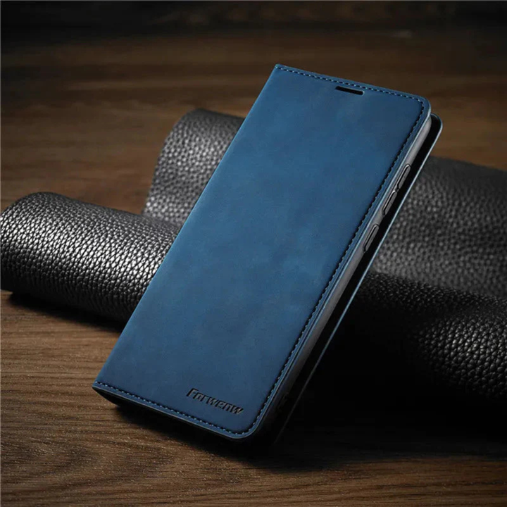 Leather Magnetic Shockproof Slim Phone Case-Orizon Depot