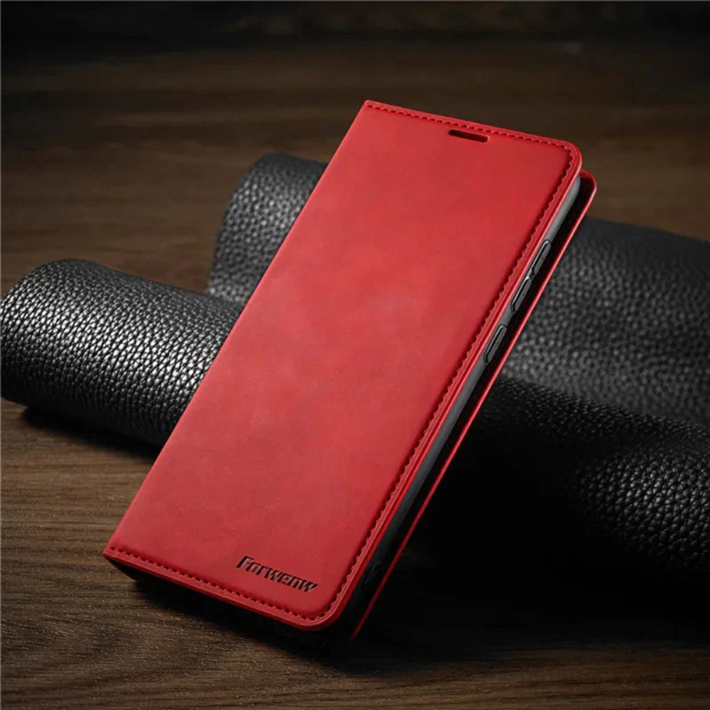 Leather Magnetic Shockproof Slim Phone Case-Orizon Depot