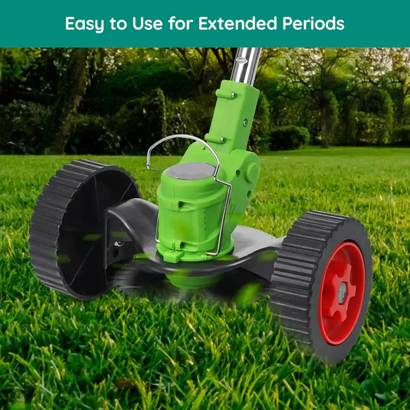 Cordless Electric Grass Trimmer with Powerful Battery Operation