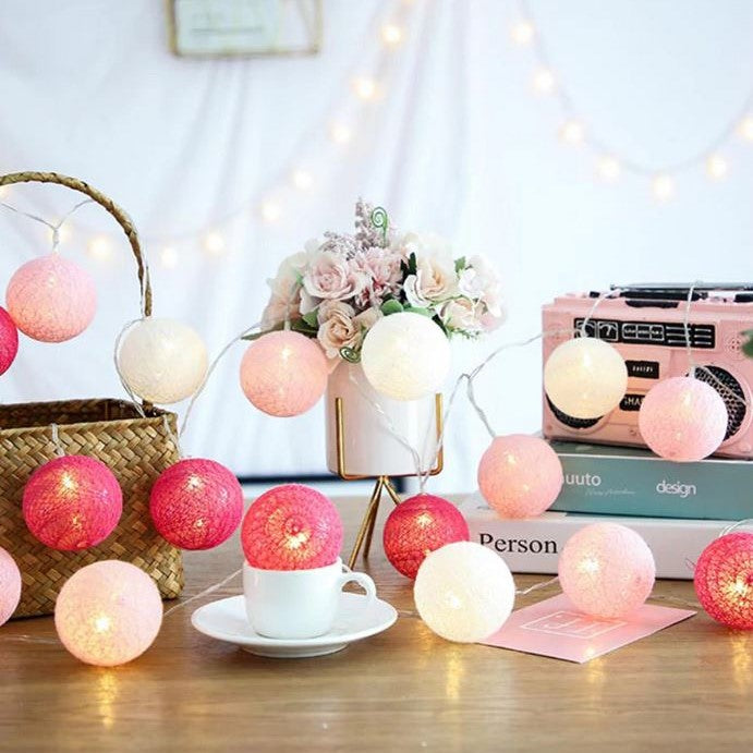 Cotton Glowing Ball Swing - Multiple Color Combinations Available-Orizon Depot