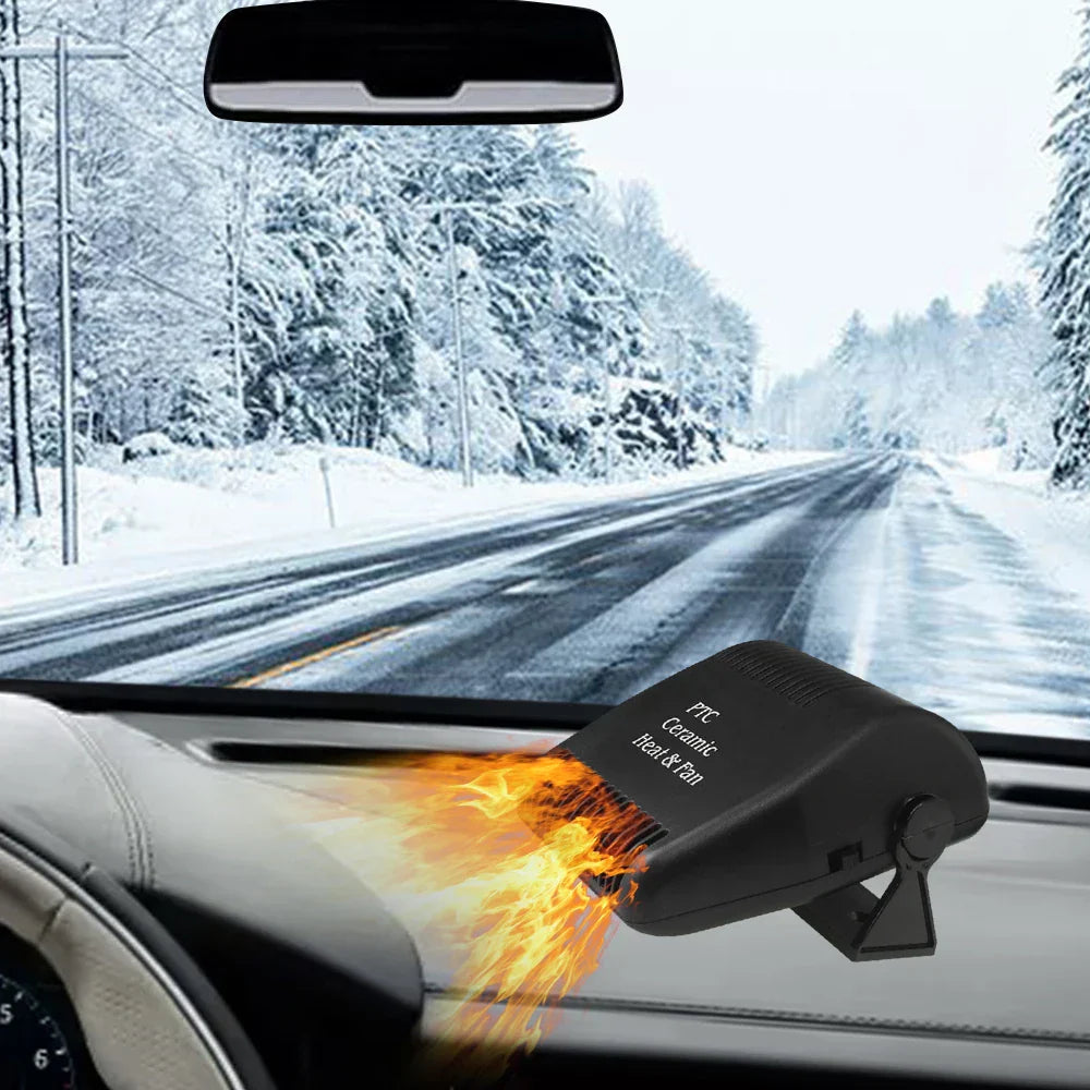 Portable 12V Car Heater Fan Defroster and Demister Accessory-Orizon Depot