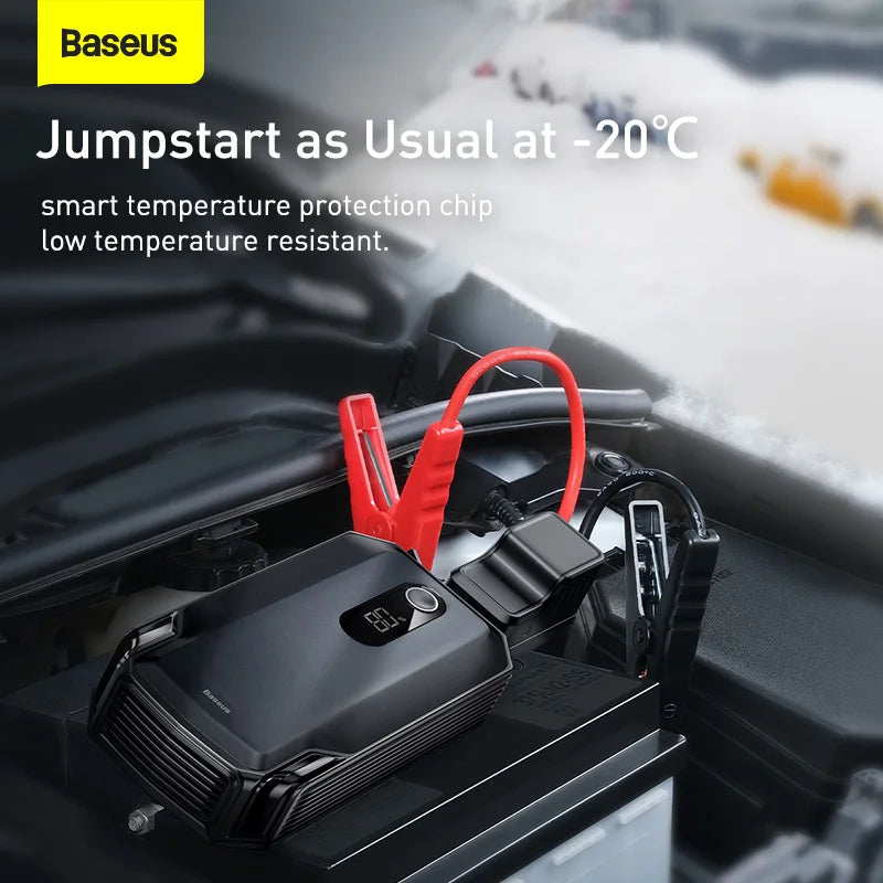 Portable 12V Car Jump Starter Power Bank for Emergency Boost-Orizon Depot