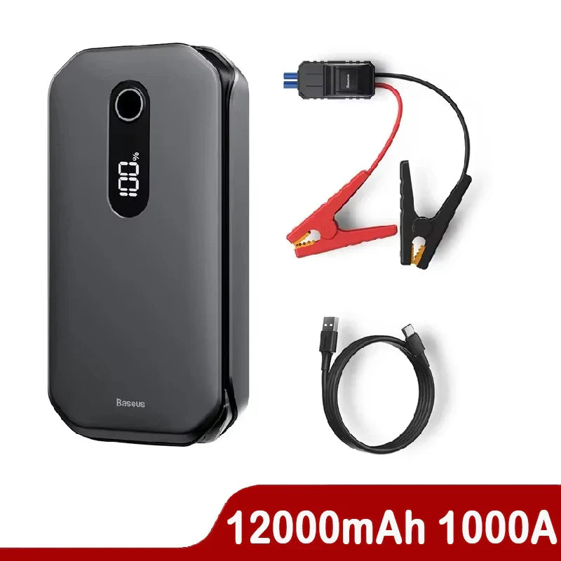 Portable 12V Car Jump Starter Power Bank for Emergency Boost-Orizon Depot