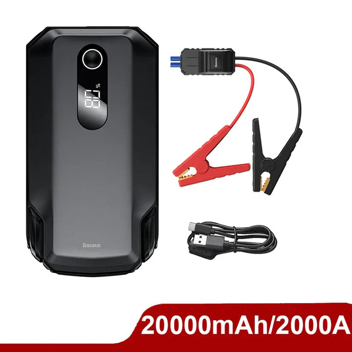 Portable 12V Car Jump Starter Power Bank for Emergency Boost-Orizon Depot