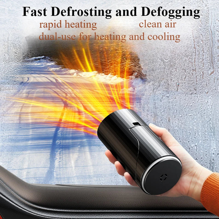 Portable 360° Car Heater Defogger for Quick Winter Warmth-Orizon Depot