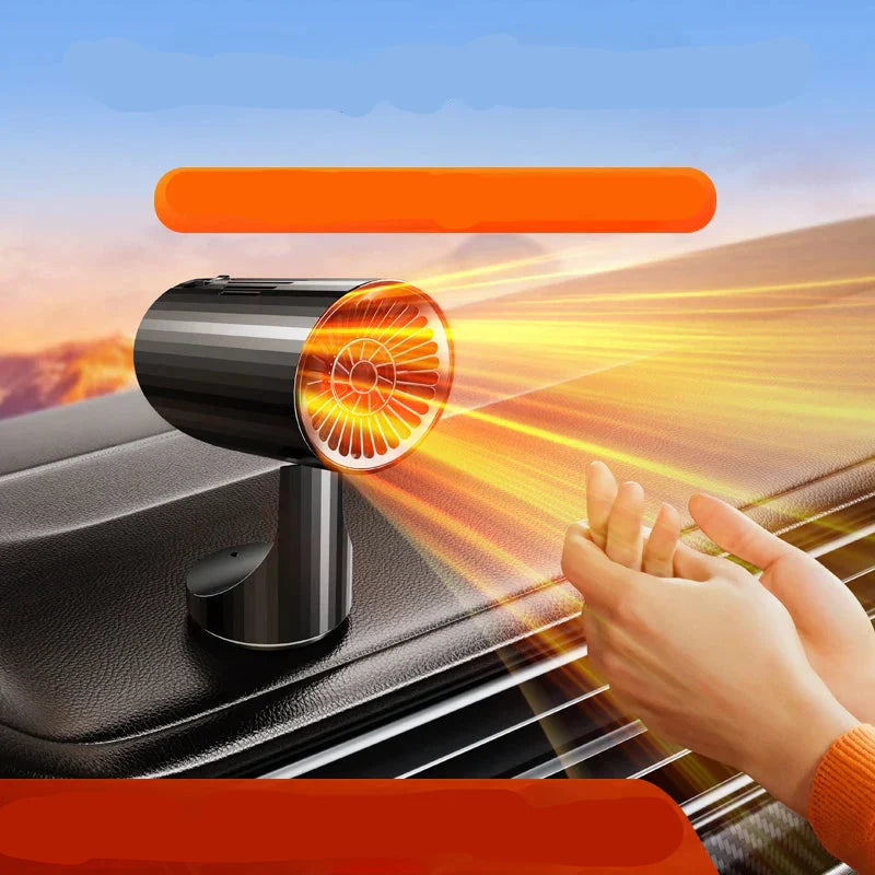 Portable 360° Car Heater Defogger for Quick Winter Warmth-Orizon Depot