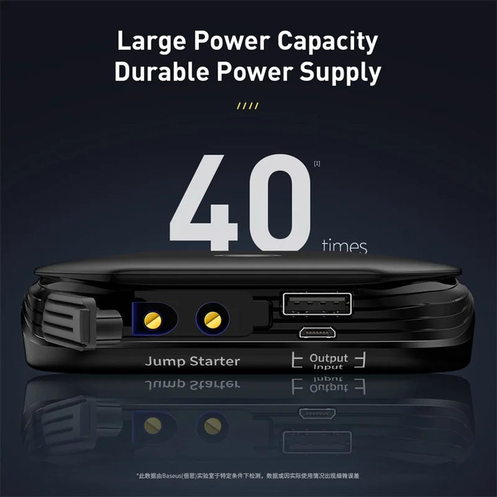 Portable 800A Car Jump Starter Power Bank for Emergencies-Orizon Depot
