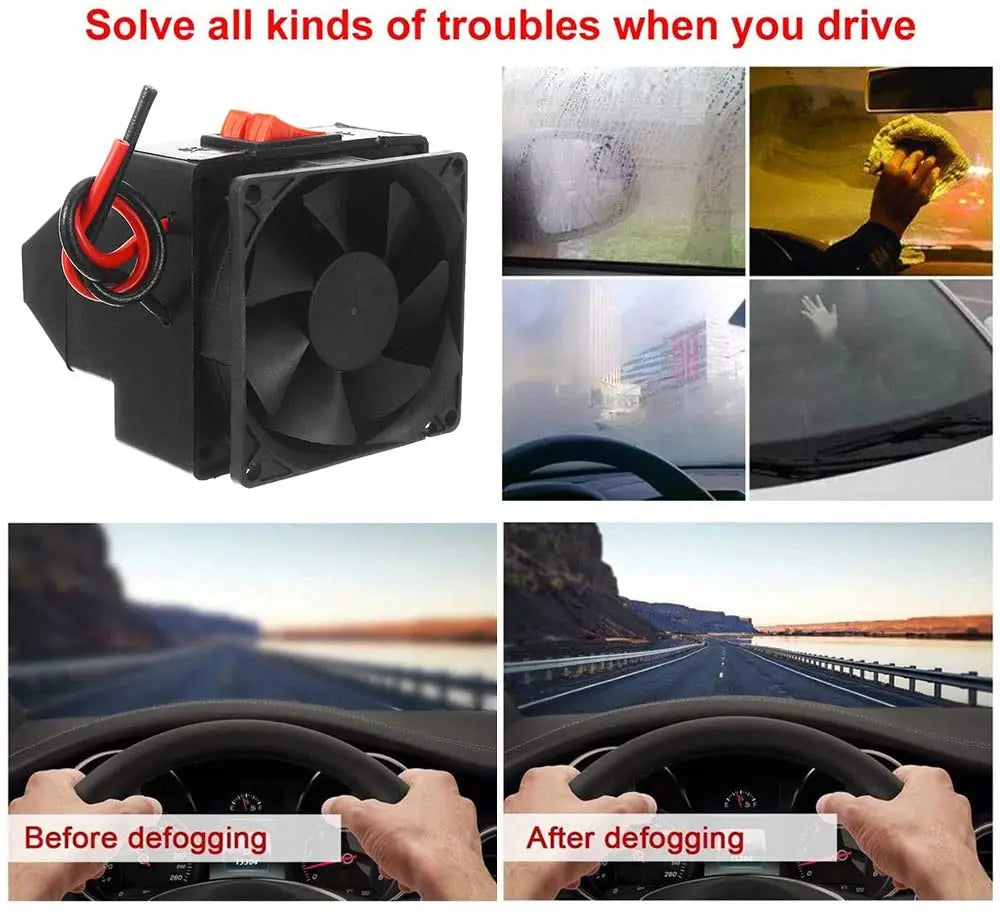 Portable Car Heater for Quick Winter Defrosting and Warmth-Orizon Depot