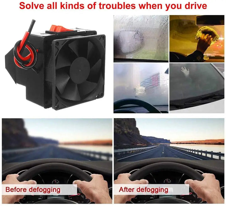 Portable Car Heater for Quick Winter Defrosting and Warmth-Orizon Depot