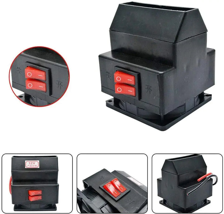 Portable Car Heater for Quick Winter Defrosting and Warmth-Orizon Depot