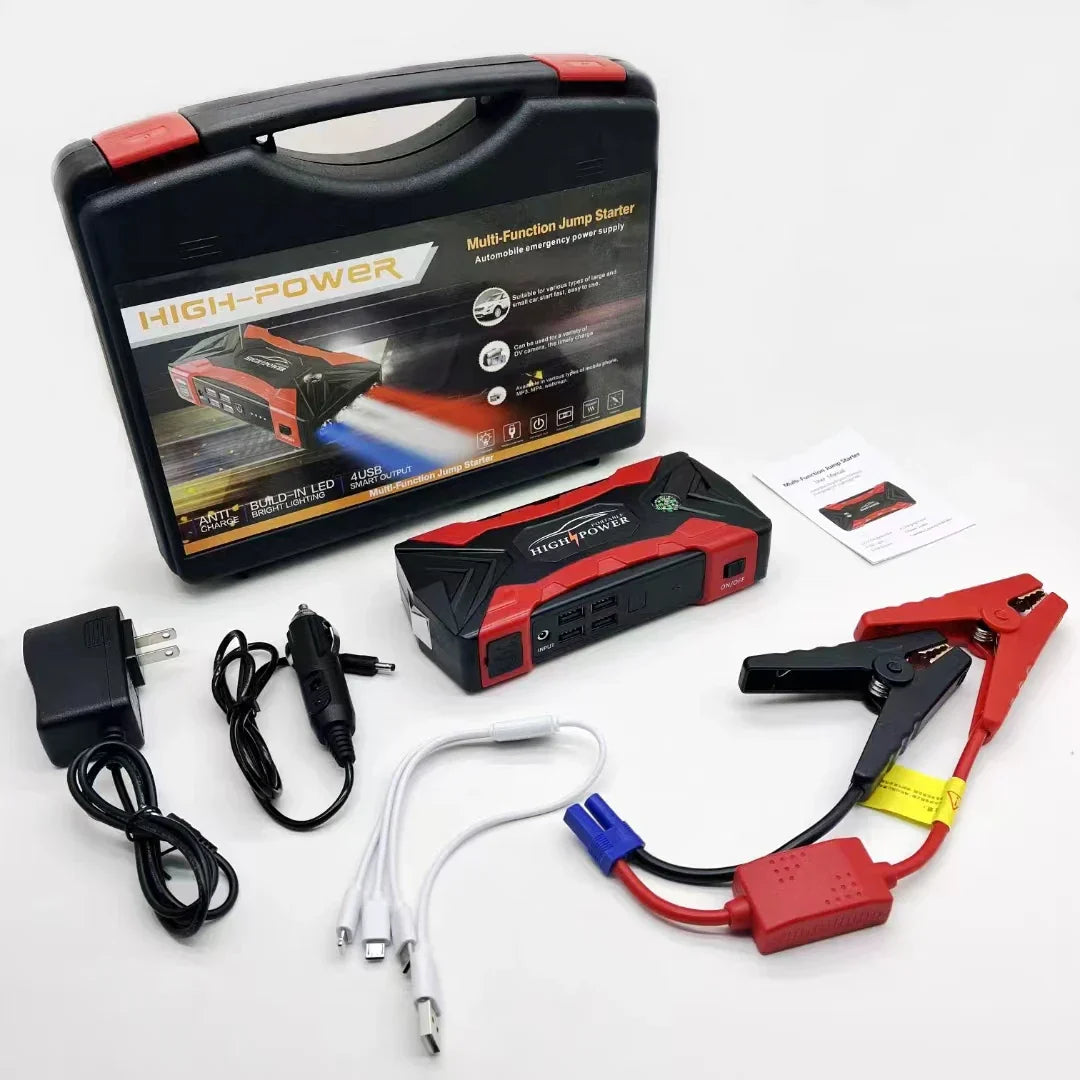 Portable Car Jump Starter Power Bank 99800mAh 3000A Emergency-Orizon Depot