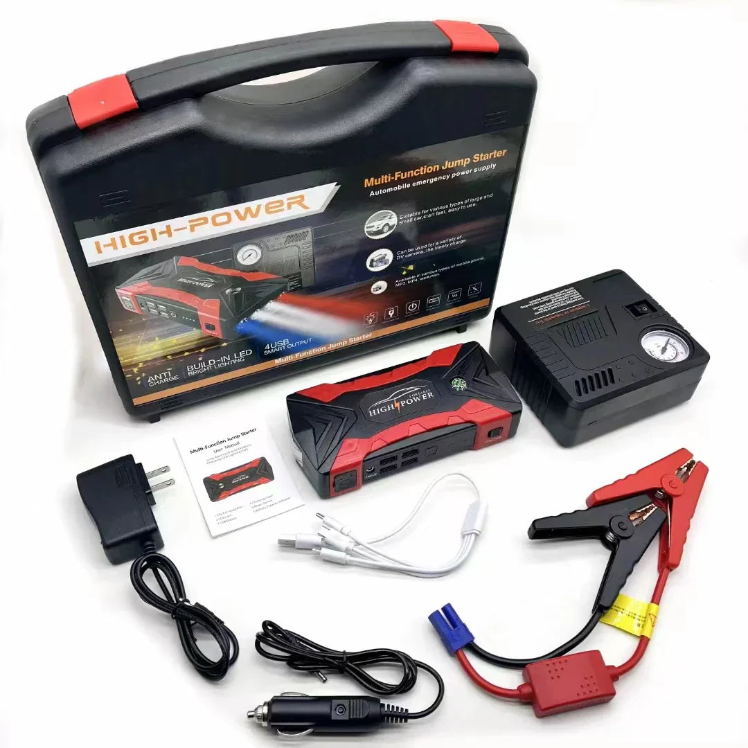 Portable Car Jump Starter Power Bank 99800mAh 3000A Emergency-Orizon Depot