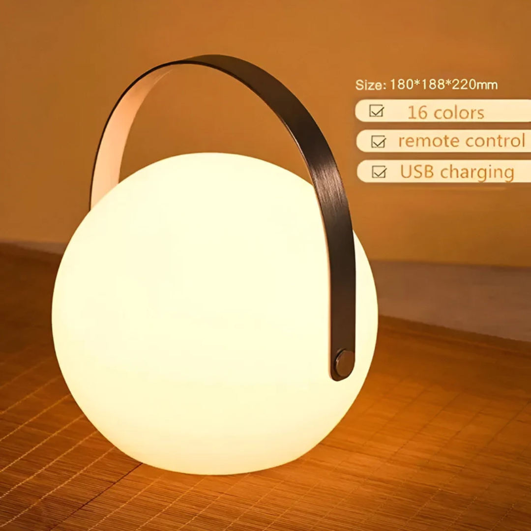 Portable Waterproof Wireless Table Lamp - Radiance Flex-Orizon Depot
