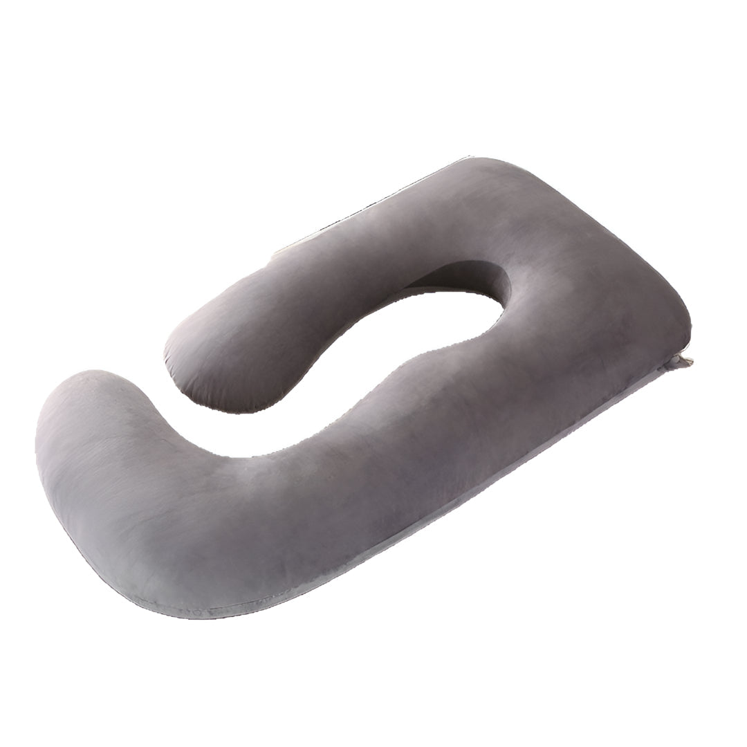 U-Shaped Pregnancy Body Pillow for Comfortable Sleep Support