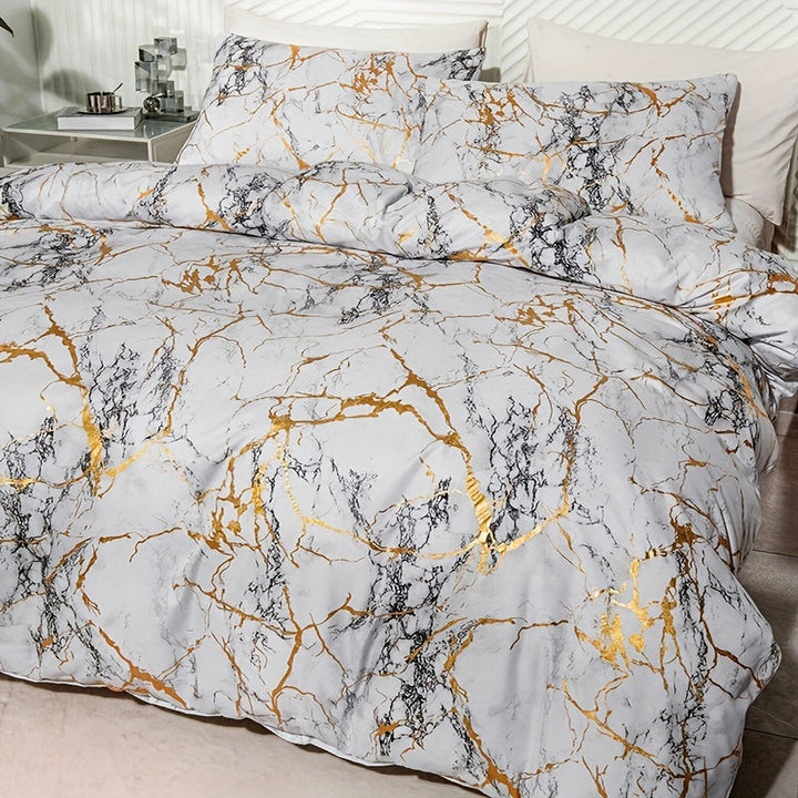 Luxury Silk Soft Duvet Cover Set – Elegant and Comfortable Bedding-Orizon Depot