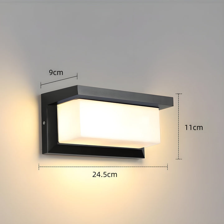 LED Outdoor Motion Sensor Waterproof Wall Light-Orizon Depot